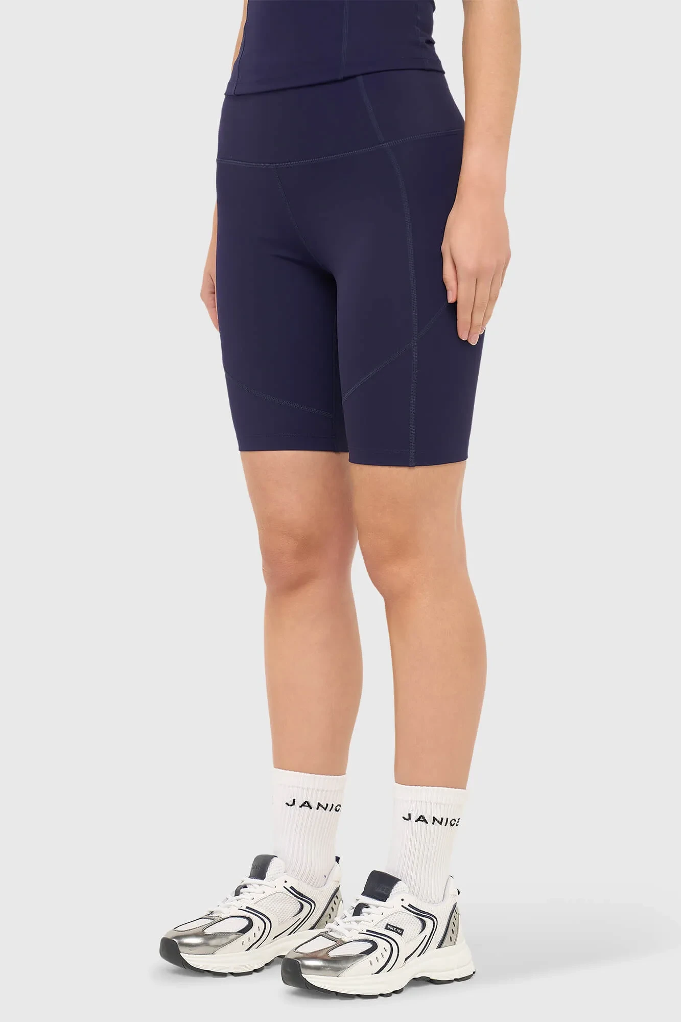 Short Sports Leggings Shorts, Cole Blue