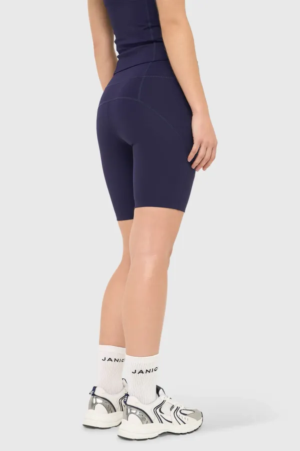Korte Legging Shorts Sport Cole Blauw