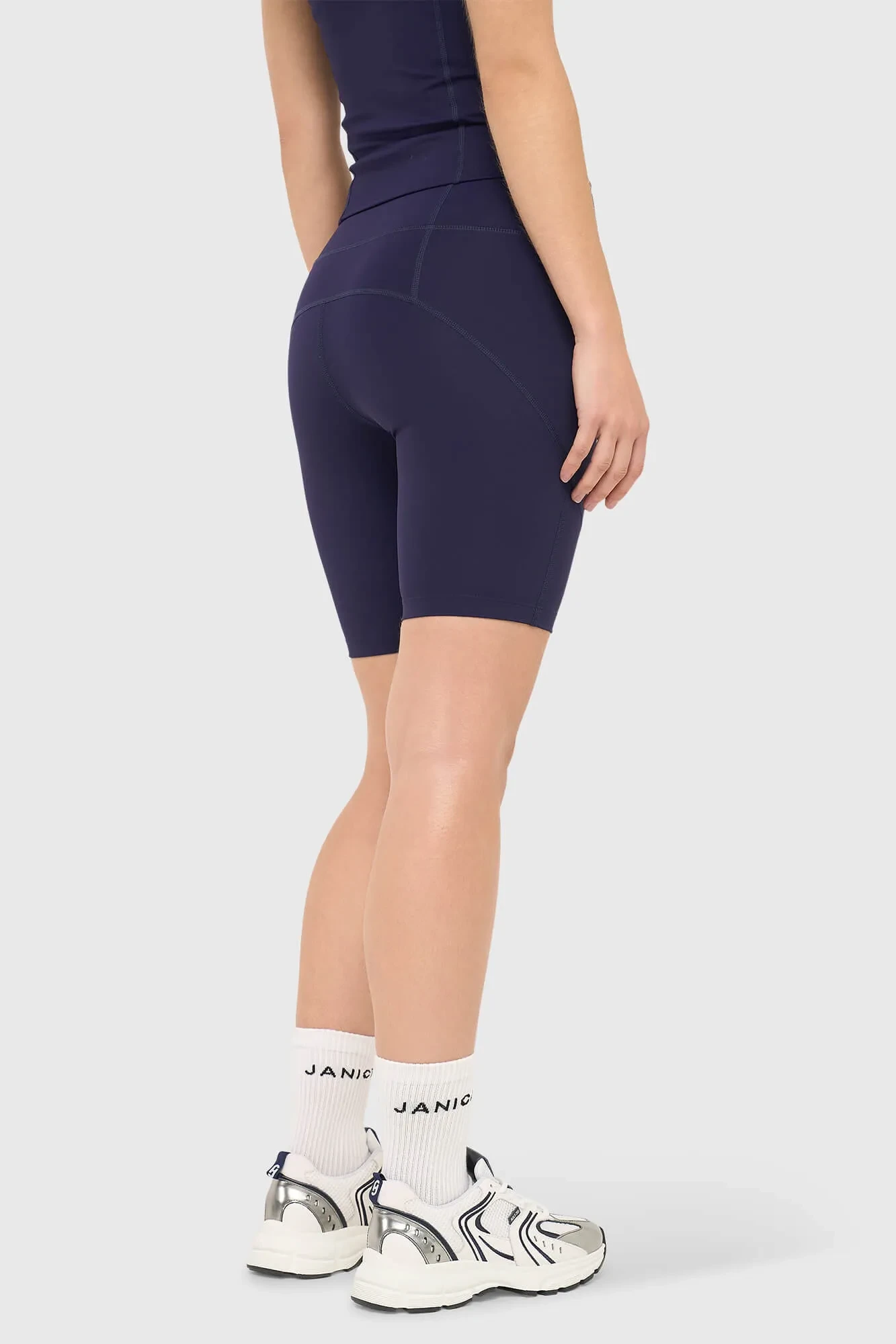 Short Sports Leggings Shorts, Cole Blue