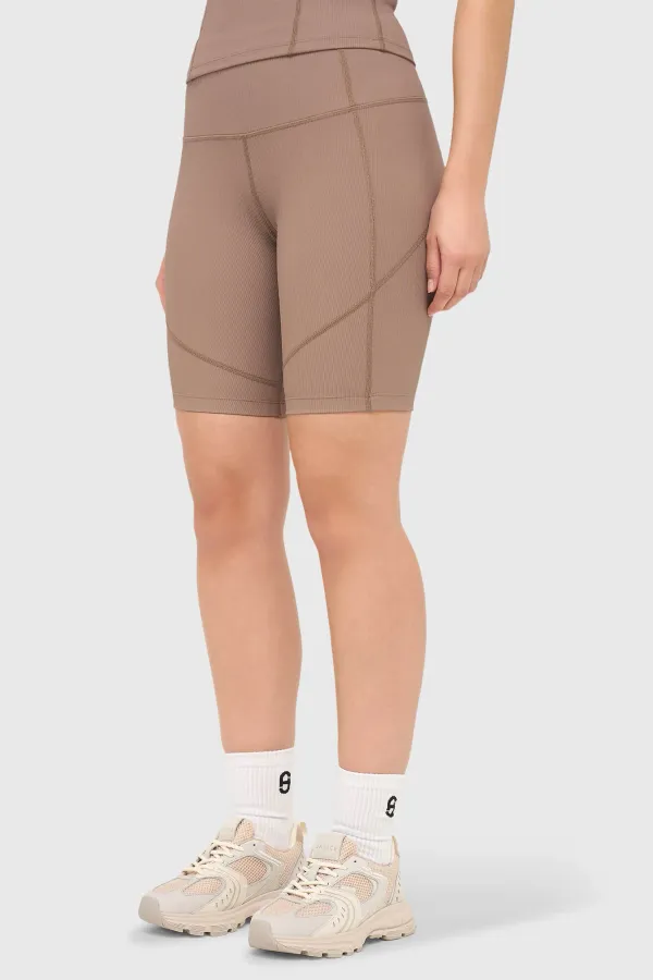 Short Sports Leggings Shorts Cole Brown