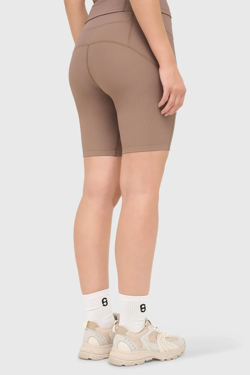 Short Sports Leggings Shorts Cole Brown