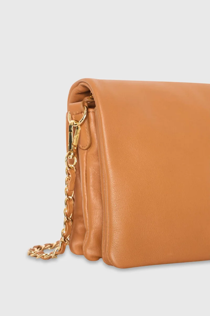 Skylar Cognac Leather Women's Bag