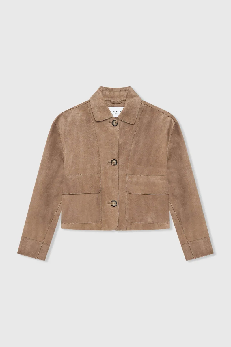 Women's Leather Jacket, William Brown Suede