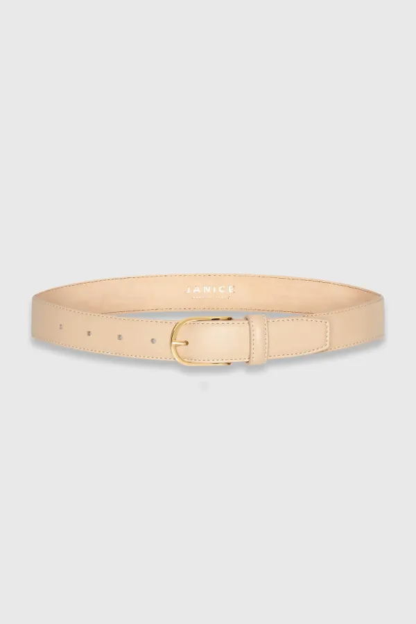 Lederriemen für Damen Chase Creme
