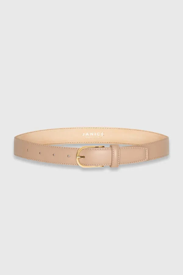 Lederriemen für Damen Chase Taupe