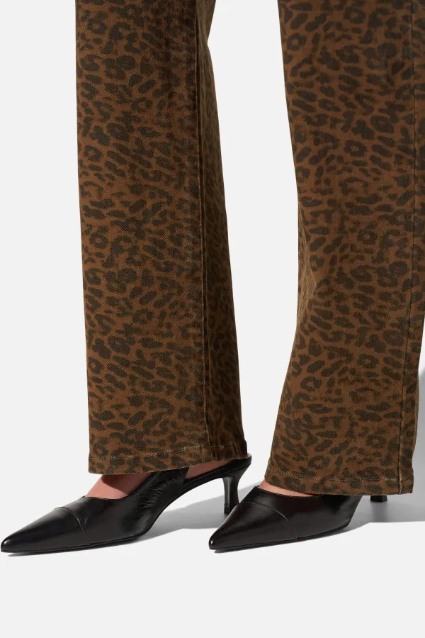 Leren Slingback Pumps Daylon Zwart