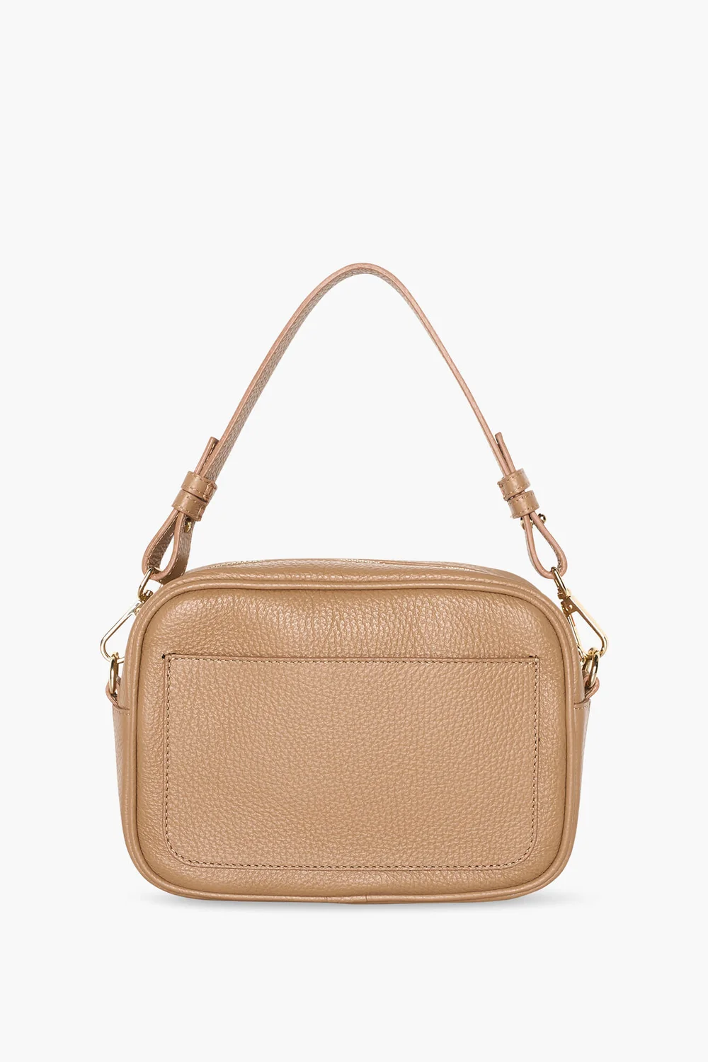 Leren Crossbody Dames Bruce Cognac