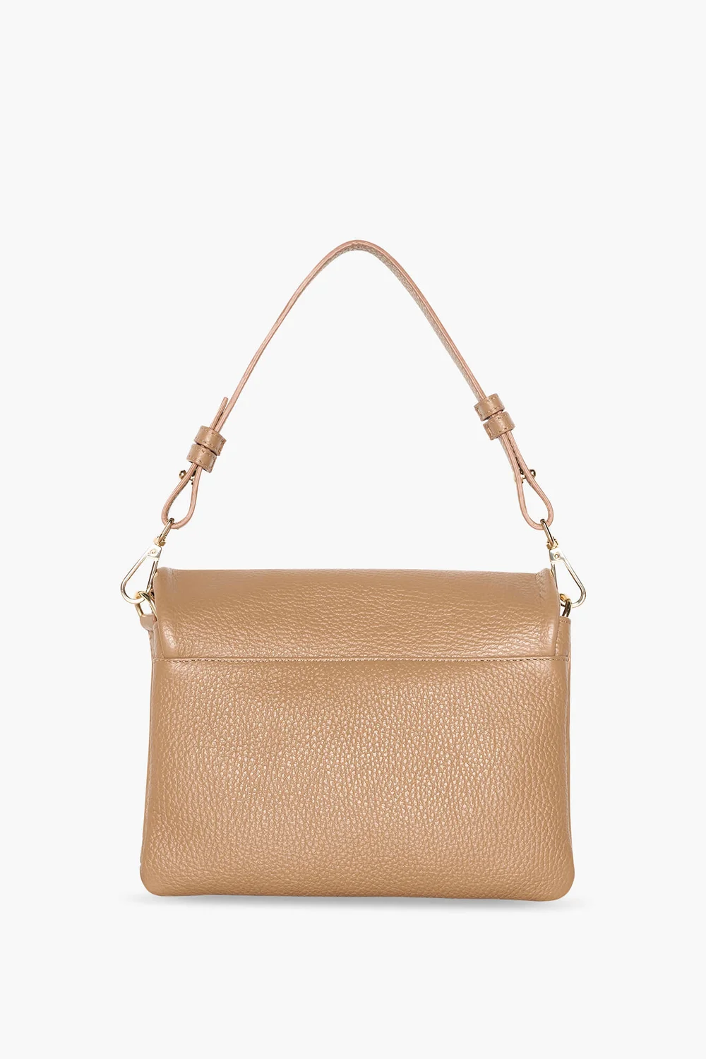Leder-Umhängetasche für Damen Skylar Cognac