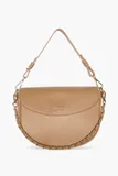 Leren Schoudertas Dames Tayler Cognac