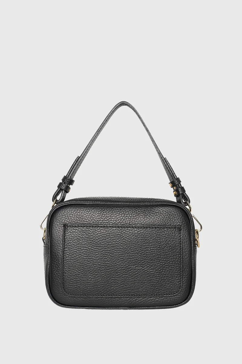 Leren Crossbody Dames Bruce Zwart