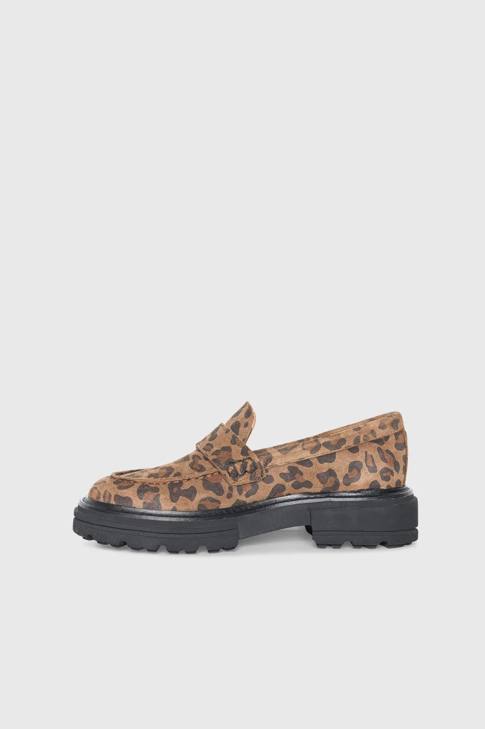 Devon Wildleder mit Leopardenmuster