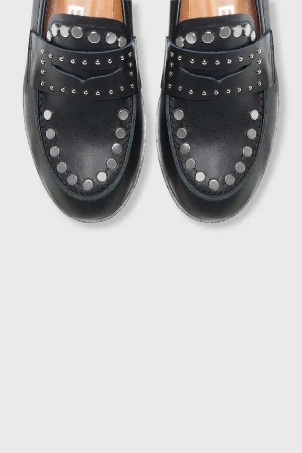 Boy Zwart Zilver Studs