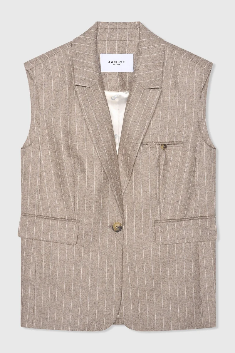 Marvin Beige Gestreift