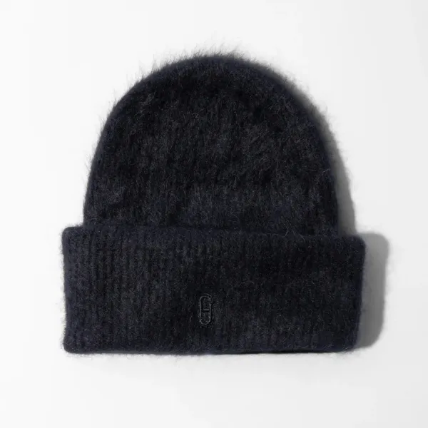 Cashmere Muts Brushed Jett Zwart