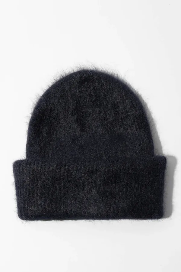 Cashmere Muts Brushed Jett Zwart