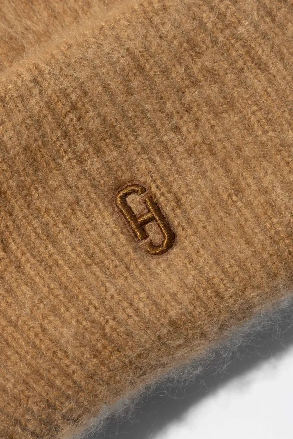 Cashmere Muts Brushed Jett Cognac