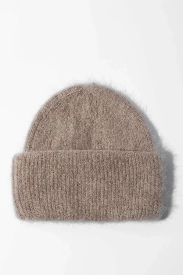 Cashmere Muts Brushed Jett Taupe