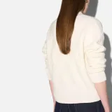 Off White Cashmere Dames Trui Taron