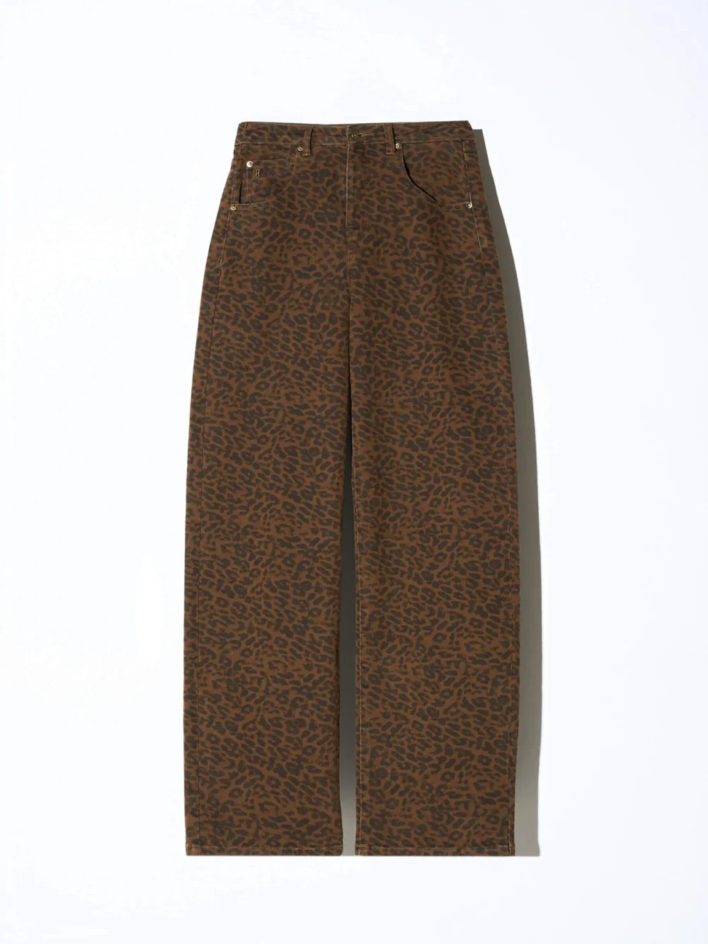 Panterprint Barrel Jeans Dames Stretch Mid Rise Baxter