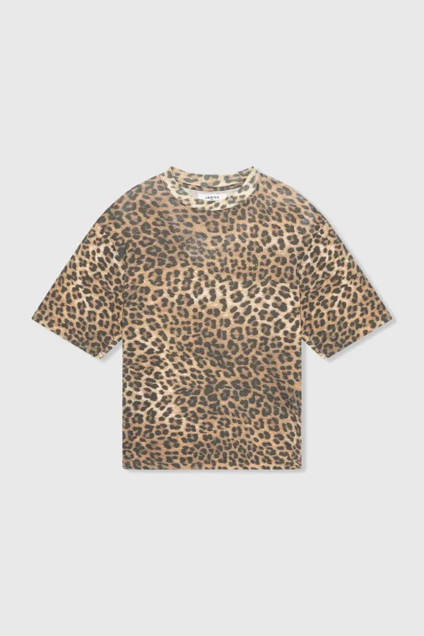 Panterprint Dames Shirt Katoen Adam