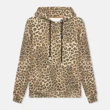 Panterprint Hoodie Dames Katoen Scott