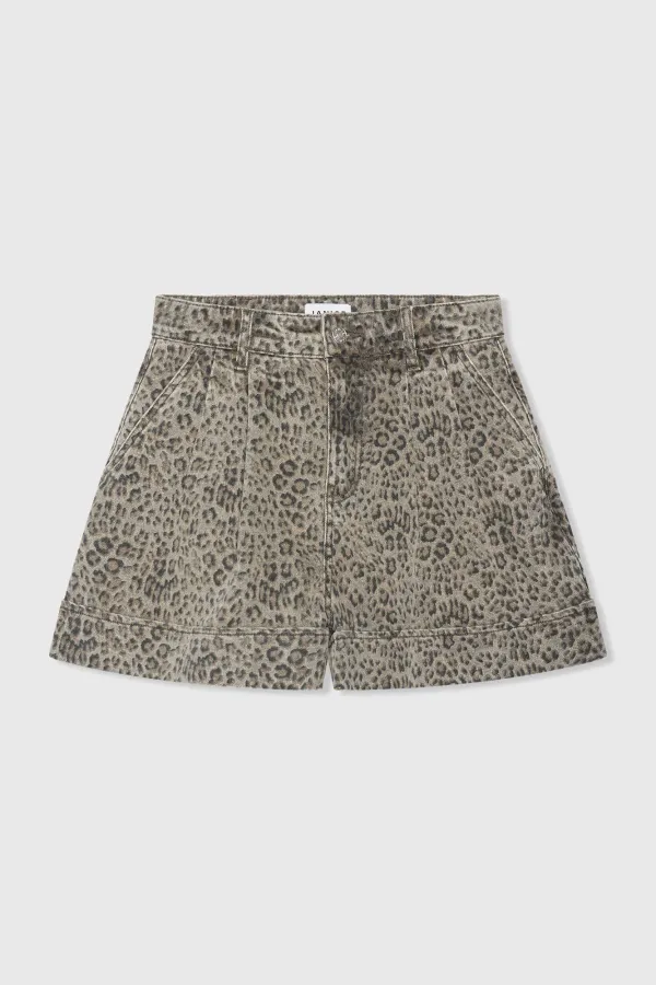 Shorts mit Leopardenmuster für Damen – Jeans von Arthur
