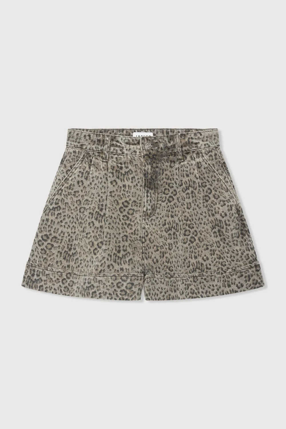 Women's Leopard-Print Shorts by Arthur Jeans