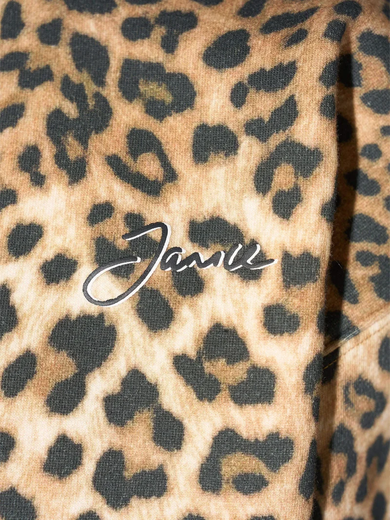 Panterprint Sweater Dames Katoen Owen Leopard