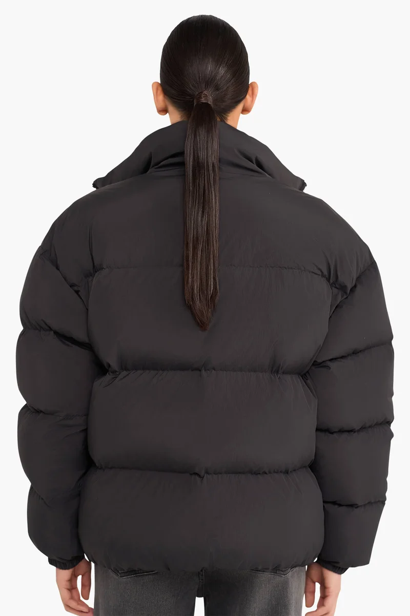 Puffer Jas Dames Jax Zwart