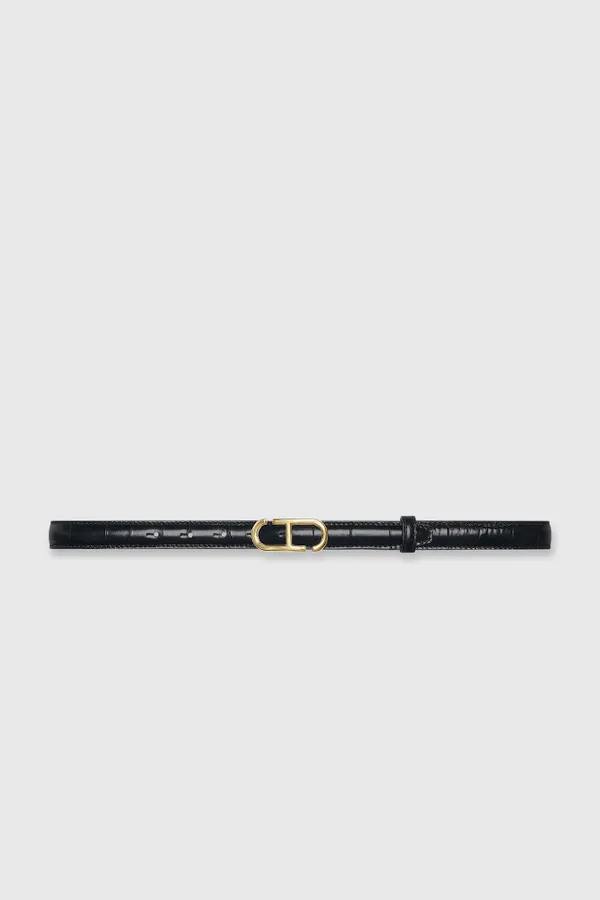 Trophy Schwarz-Gold-Croco