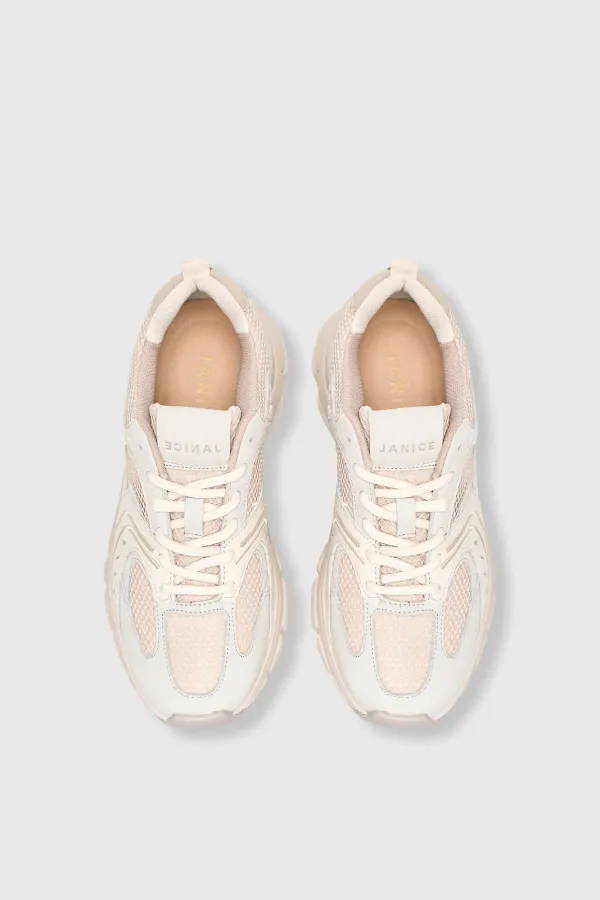 Runner Sneakers Damen Bolt Beige 101