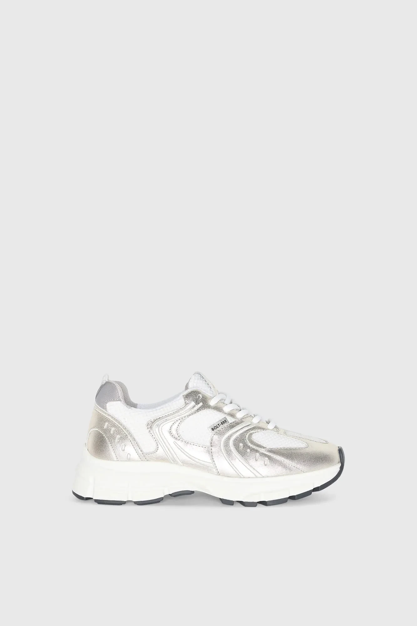 Runner Sneakers Damen Bolt Silber 888