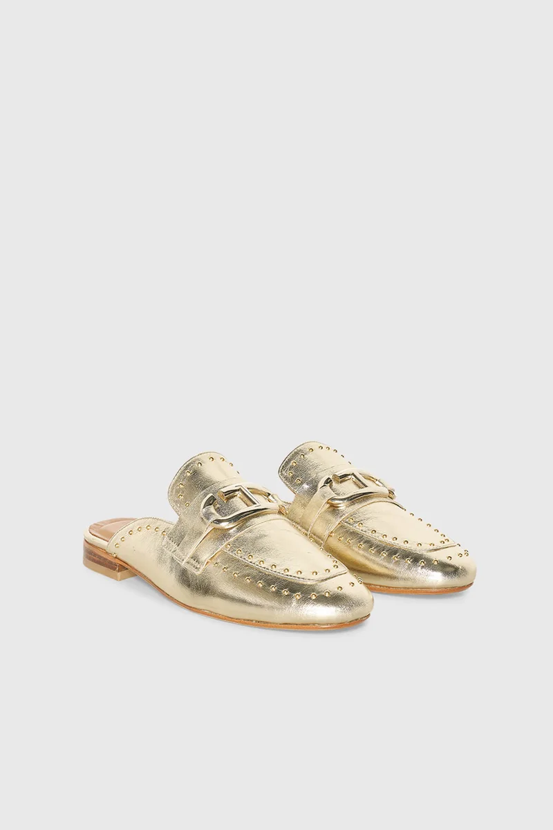 Burt Loafers Gold