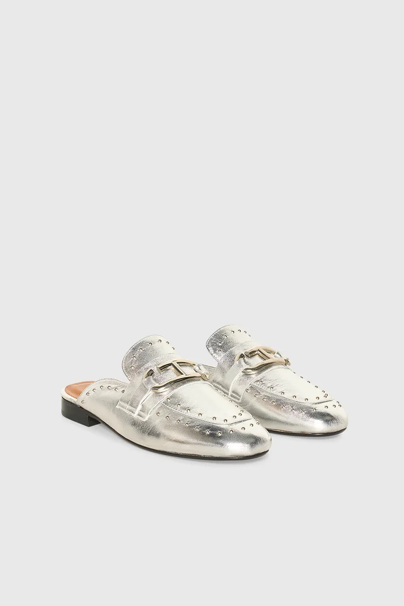 Burt Loafers Silber