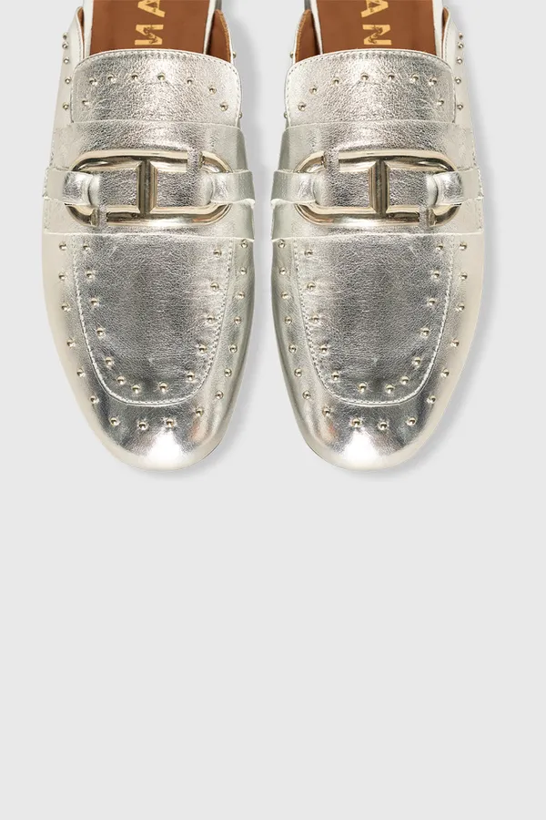 Burt Loafers Silver