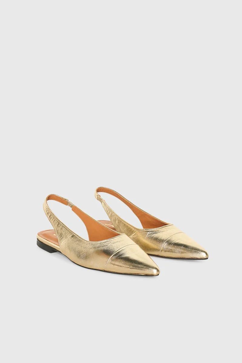 Alain Slingbacks Gold