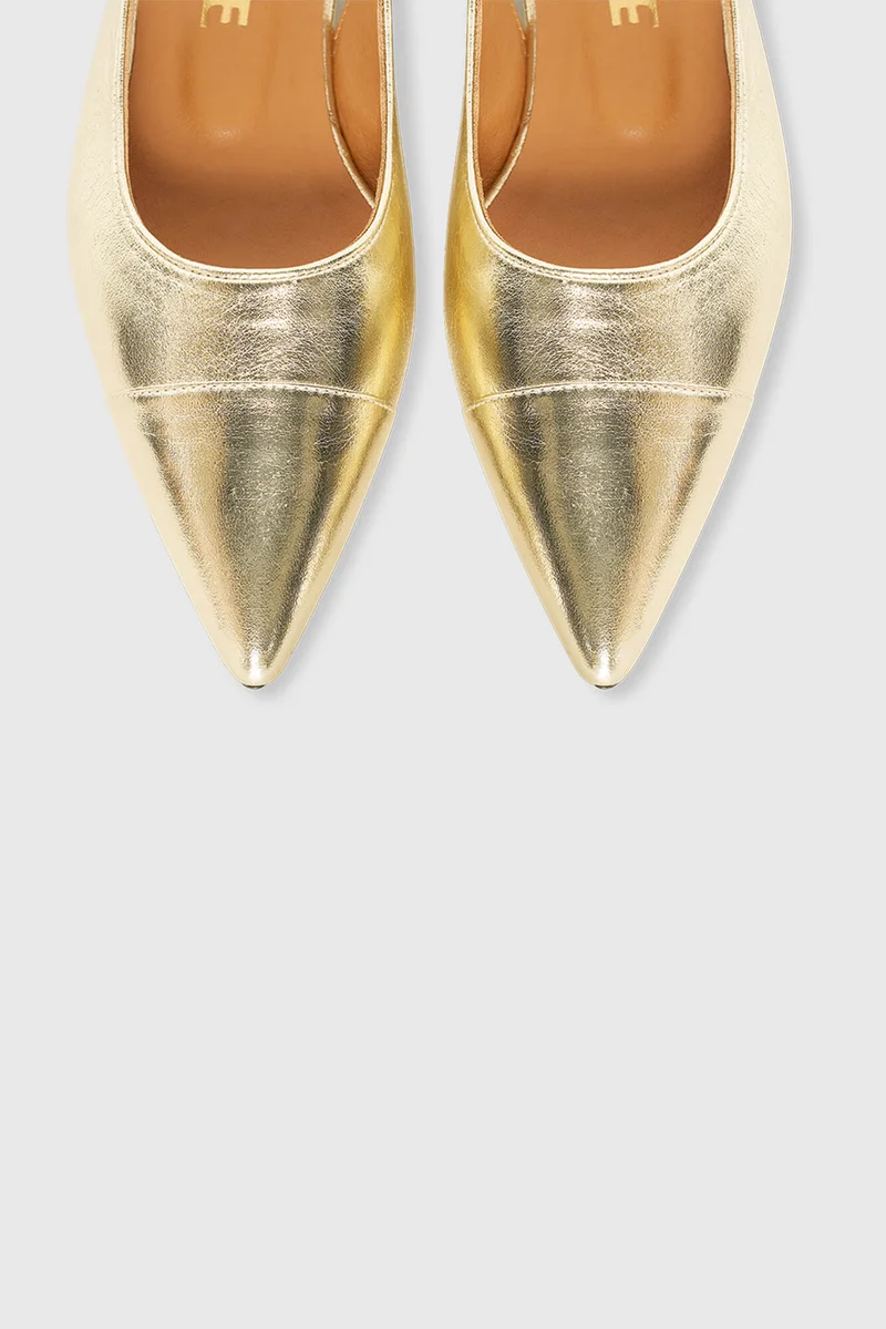 Alain Slingbacks Gold