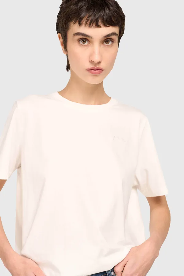 Weißes Damen-Shirt Rock White
