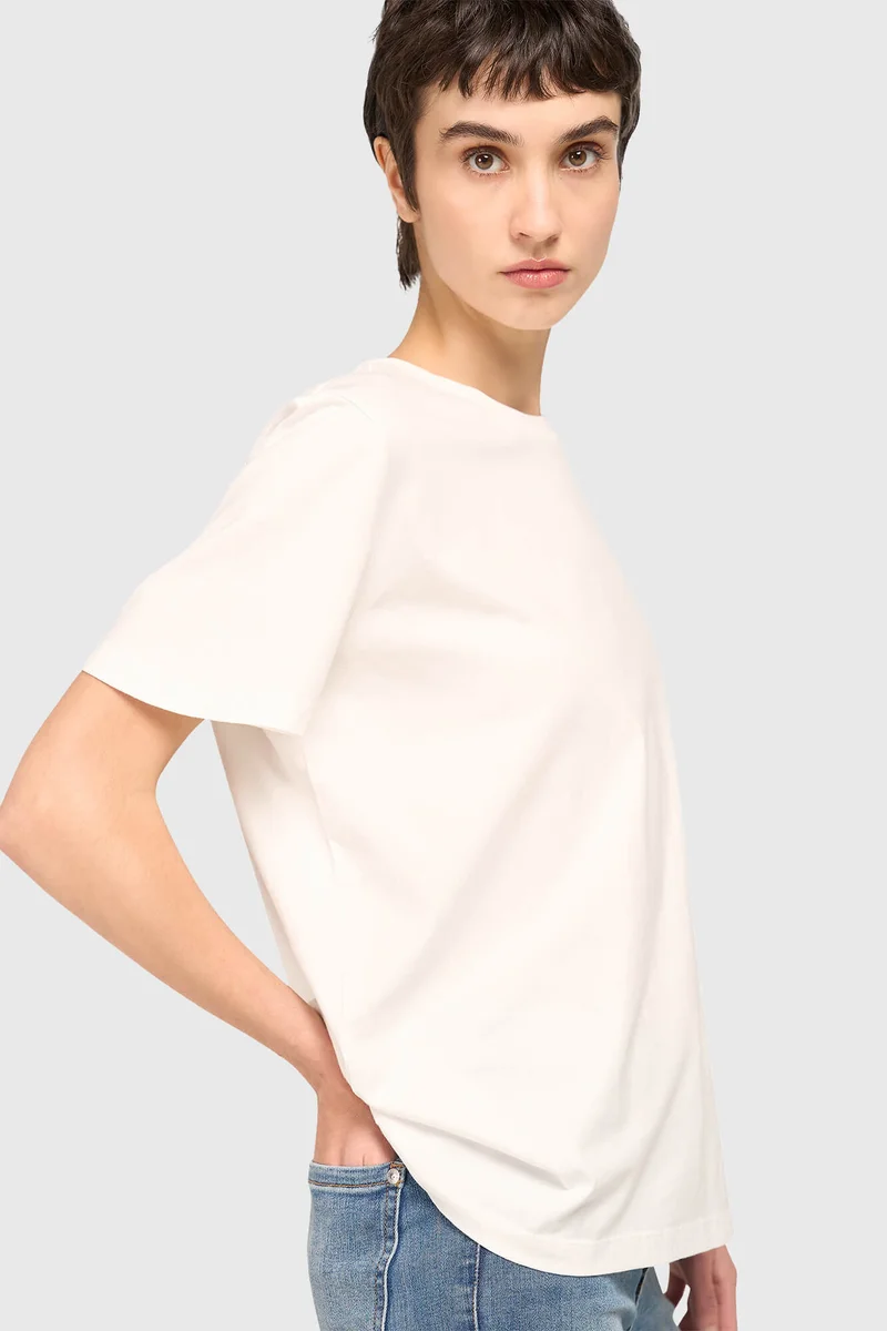 White Women's Shirt Skirt