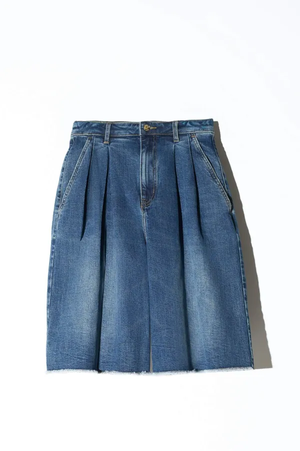 Short Denim Dames Dime Blauw 469