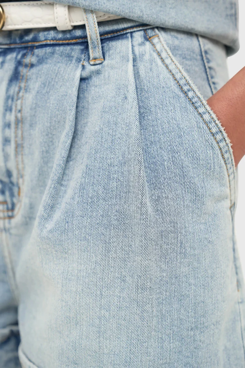 Women's Blue Denim Shorts 565 Arthur