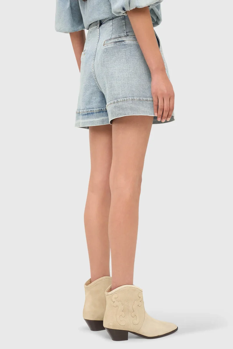 Women's Blue Denim Shorts 565 Arthur