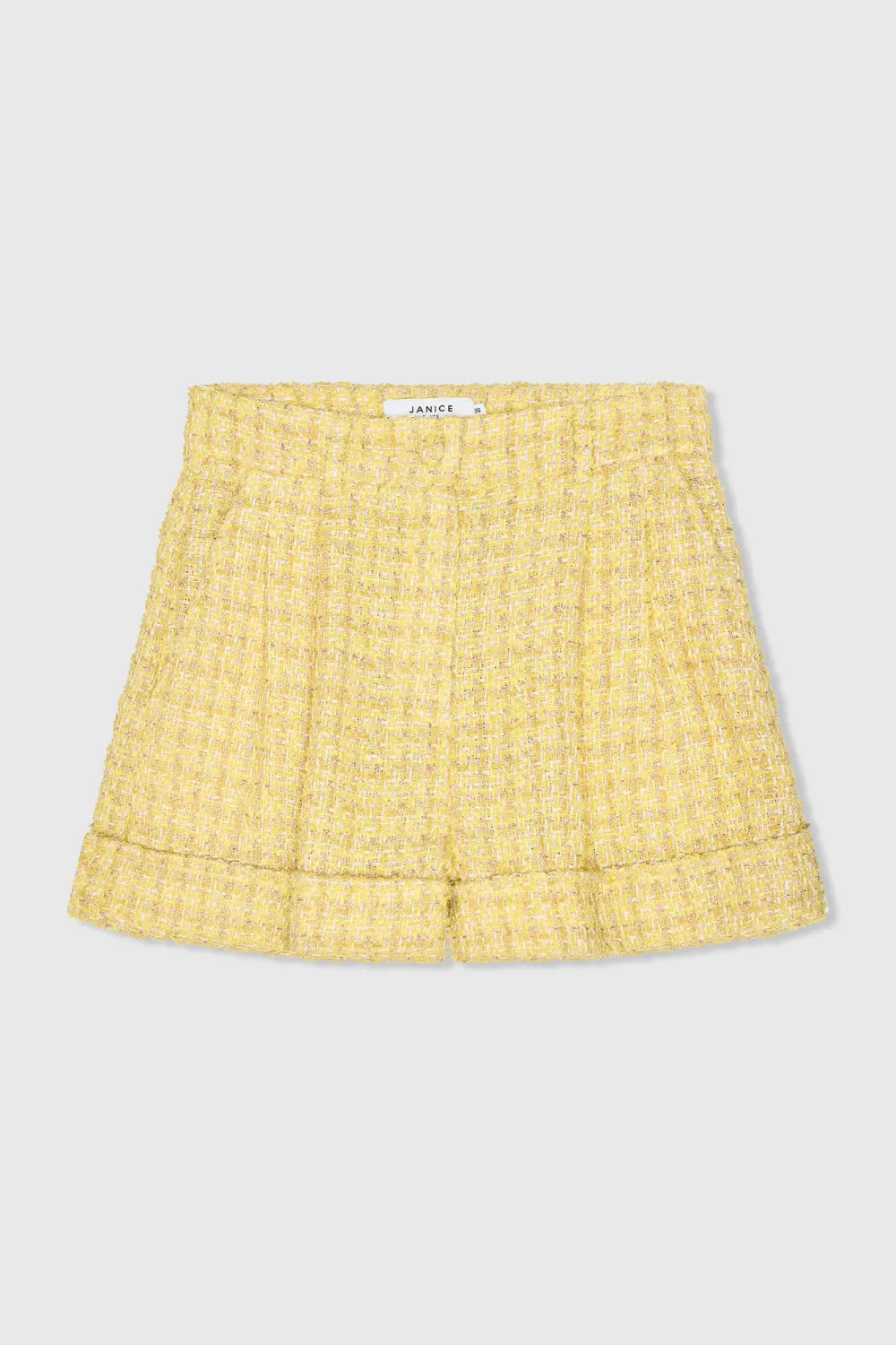 Shorts Dames Tweed Arthur Geel