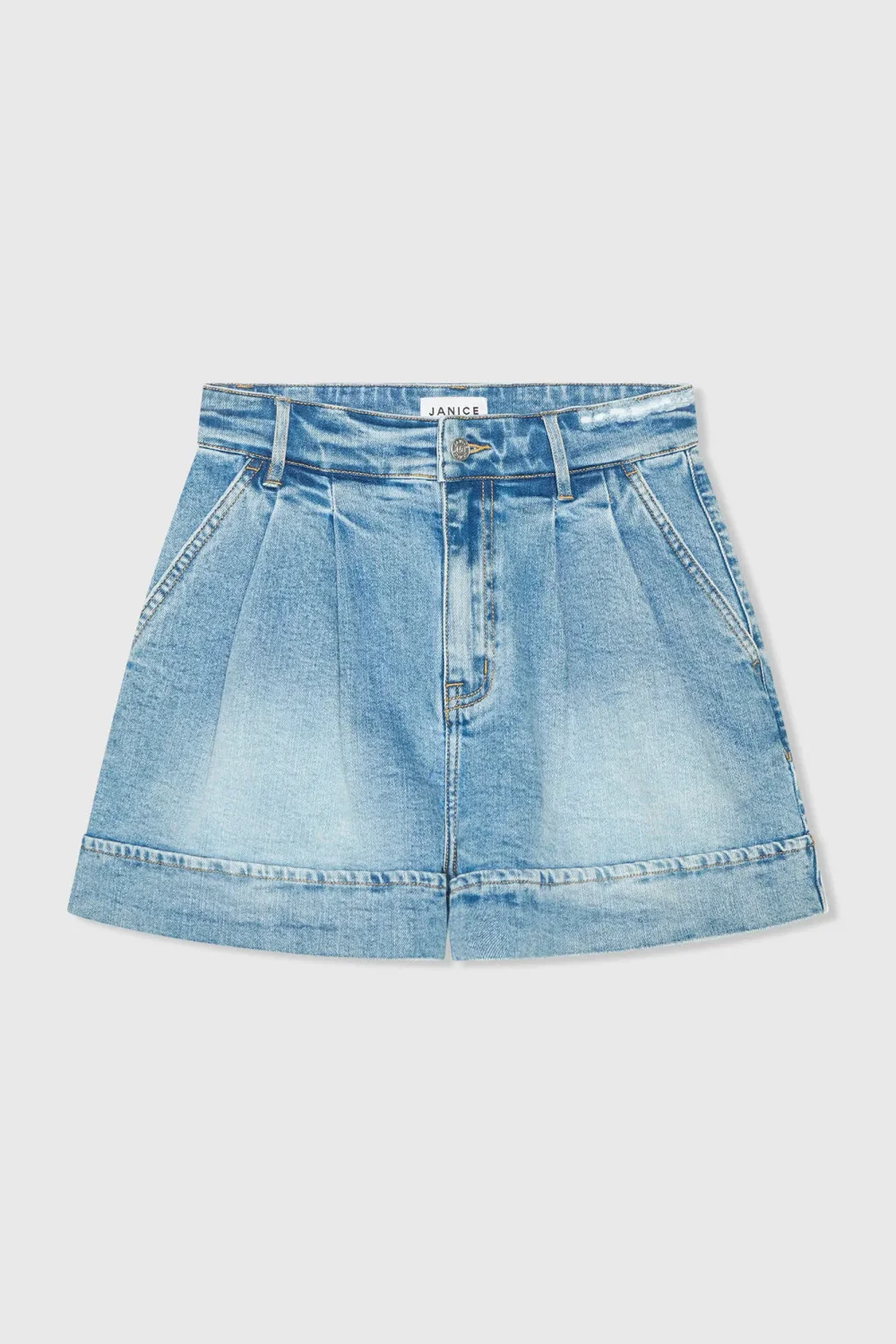 Jeans-Shorts für Damen, Stretch, Arthur, Blau, 786
