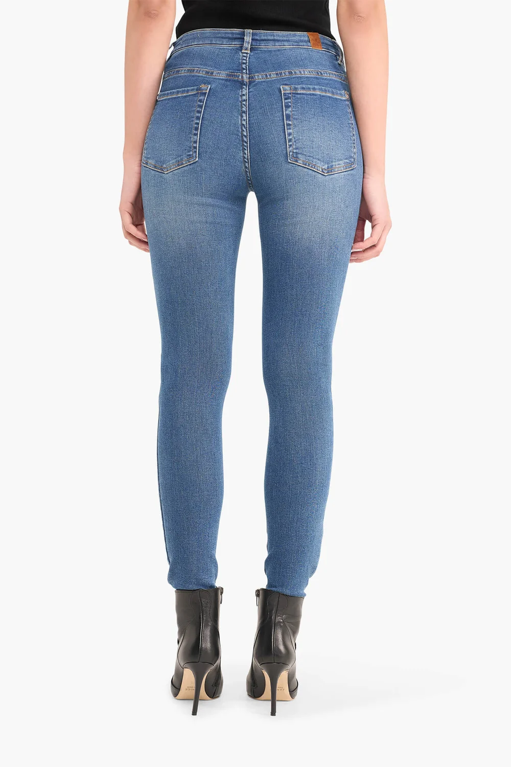 Skinny-Jeans für Damen, hohe Taille, Rocket-Blau 111