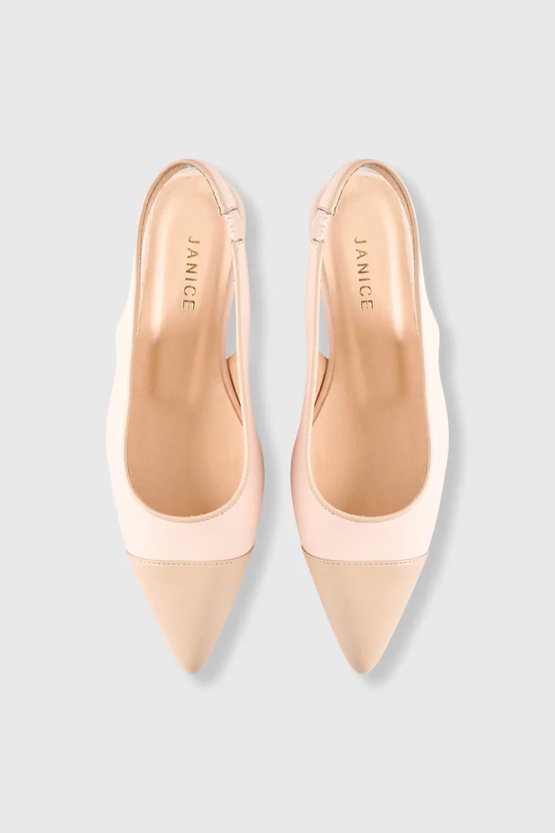 Slingback Dames Schoen Leer Alain Roze