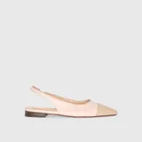 Slingback Dames Schoen Leer Alain Roze