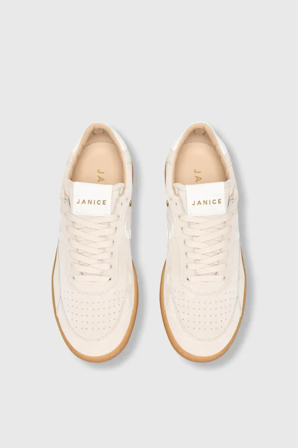 Sneakers Dames Handbal Vintage Stanley Beige
