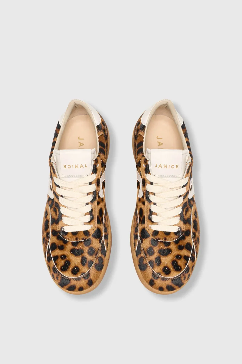 Women's Handball Vintage Stanley Leopard-Print Sneakers