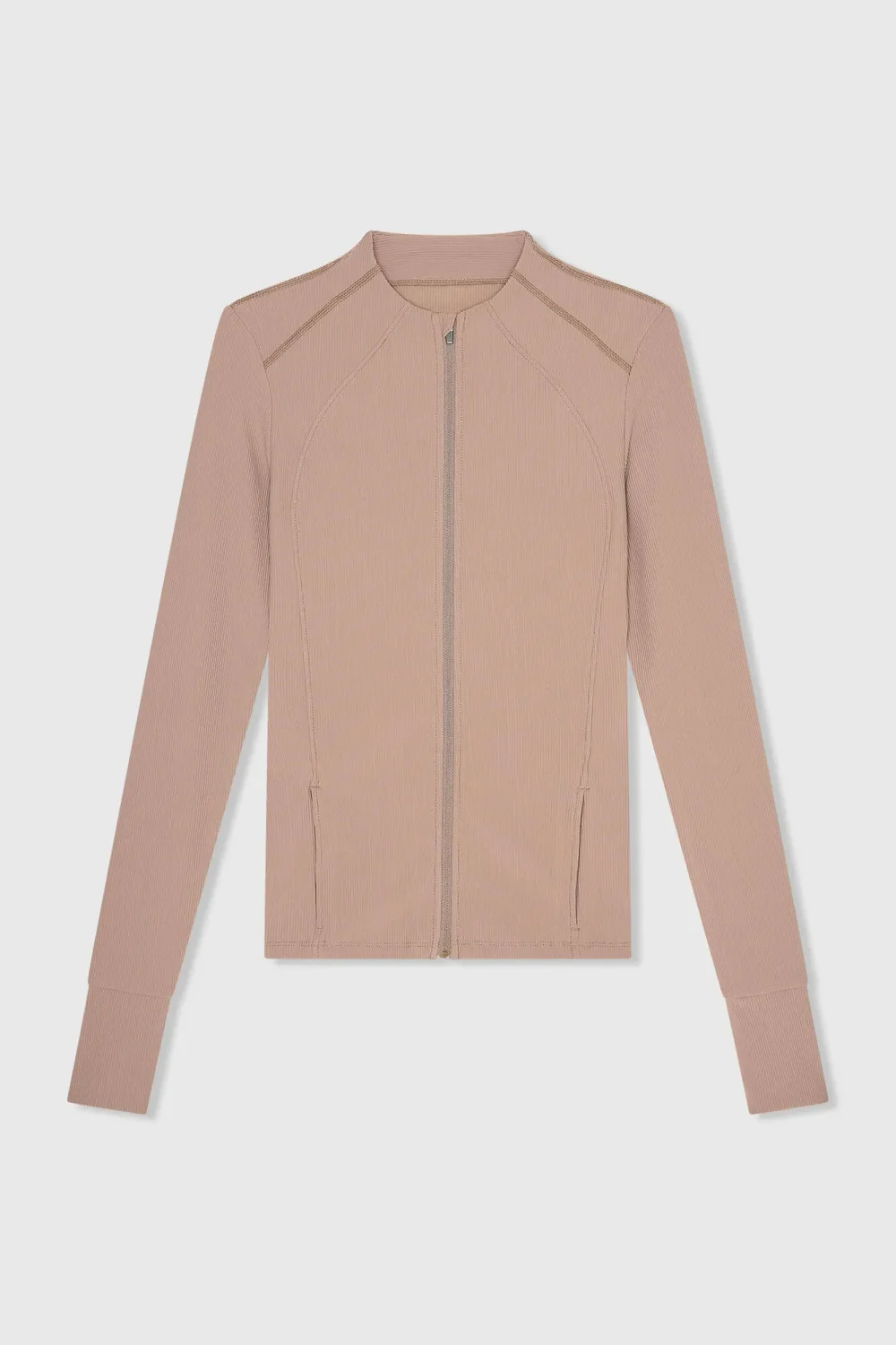 Women's Brown Ribbed Texas Sports Jacket